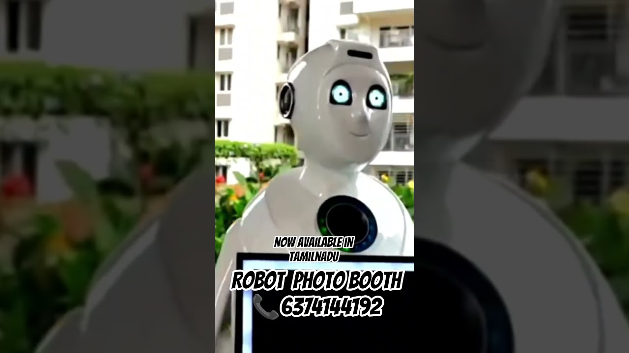Robot Photo Booth Available in Tamilnadu | Instant Robot Photo Booth in Chennai  