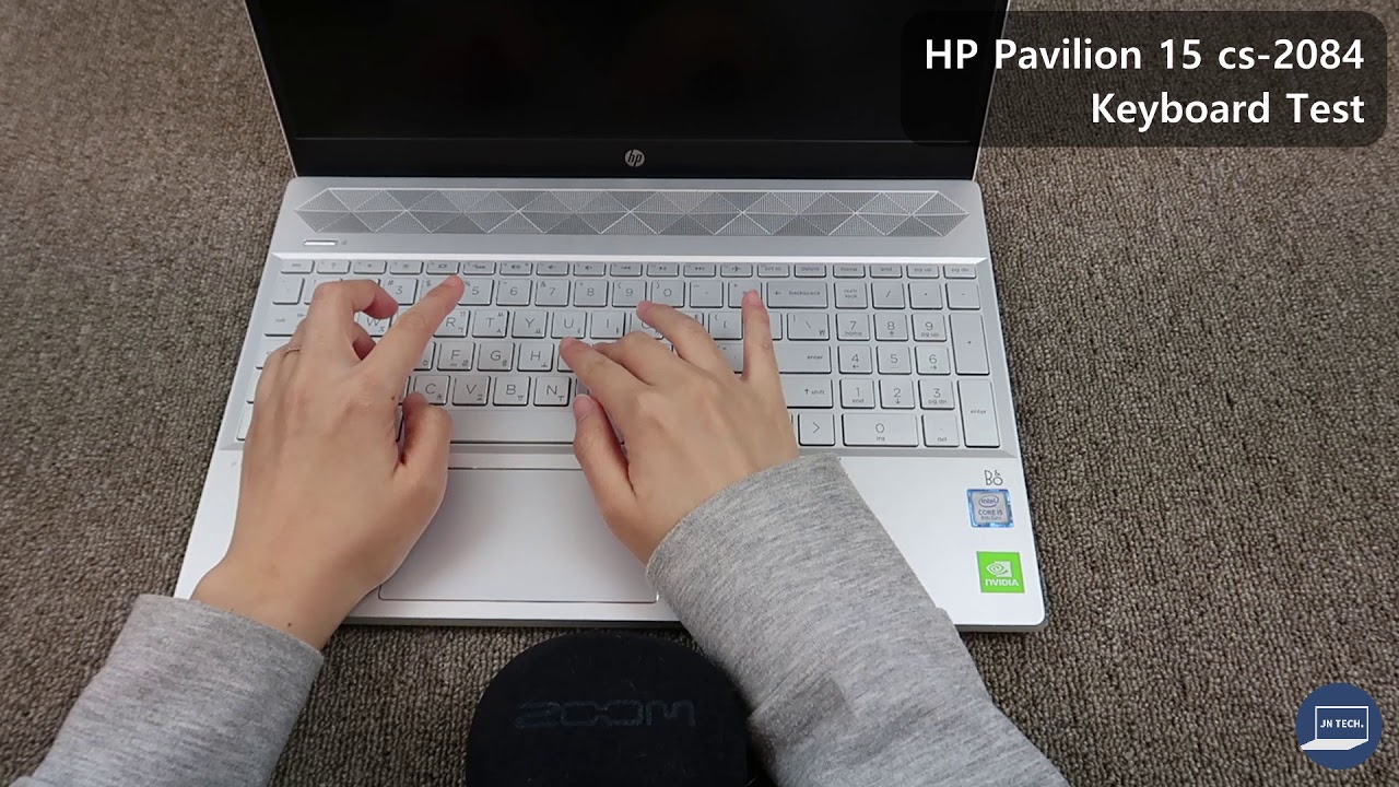 HP Pavilion 15 cs-2084 Keyboard Test - YouTube