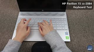 HP Pavilion 15 cs-2084 Keyboard Test