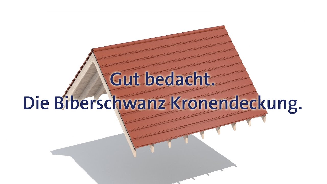 Biberschwanz Kronendeckung Detail