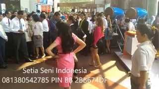 SETIA Flash Mob BNI Sudirman Jakarta Lounching Internet Banking