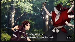 Tanjiro Fights Yoriichi Type Zero Demonslayer Kimetsu No Yaiba Swordsmith Villagearc