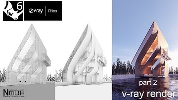 /Rhino for Architecture tutorial part 2 /Render by v-ray for rhino /Royal Villa / Miami,Fl