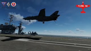 F-14 Carrier Qualifications with Debrief | VNAO | DCS World | Flying Hai screenshot 5