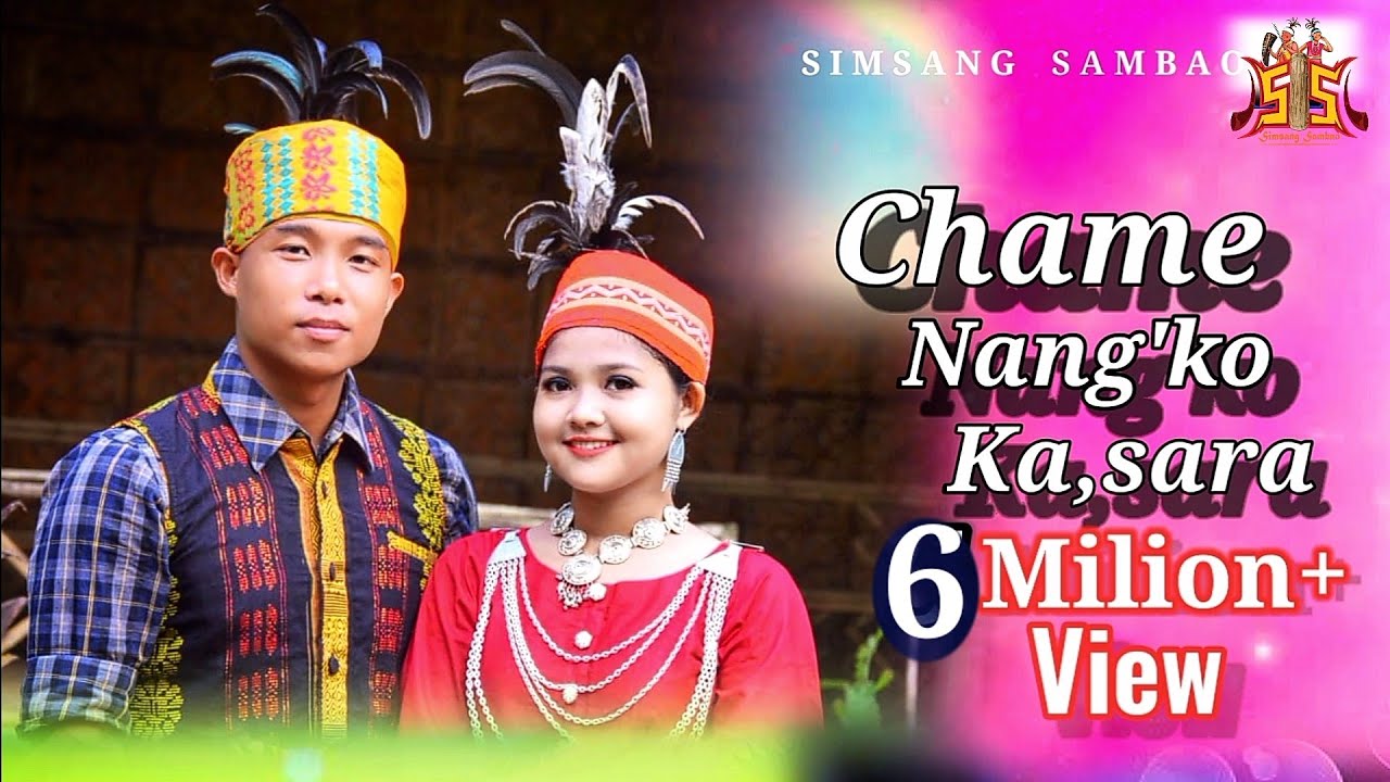 Chame Nangko Kasara  Mittel Rongdi  Luxmi Thigidi  Garo Romantic Song  Simsang Sambao