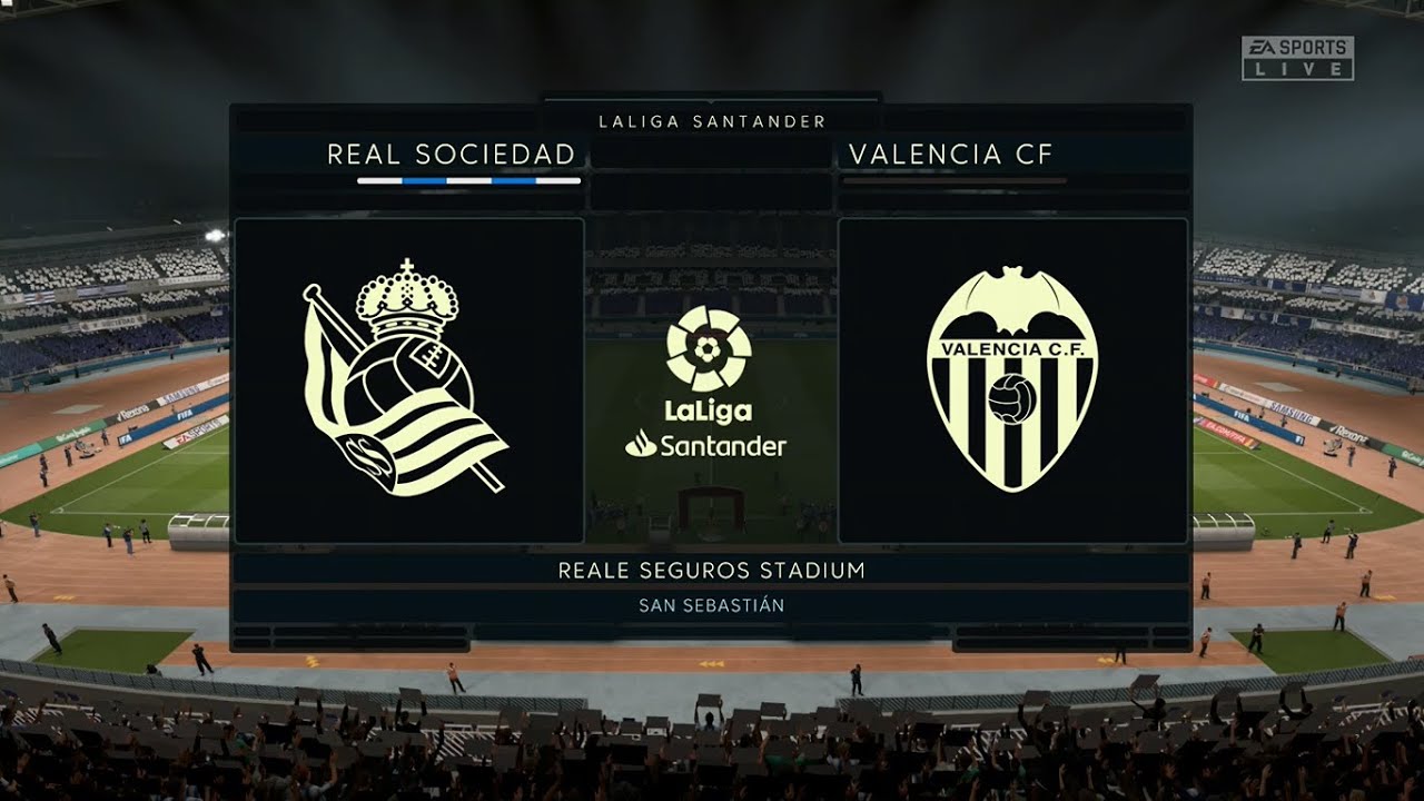 Real Sociedad vs Valencia | La Liga (29/09/2020) | Fifa 20