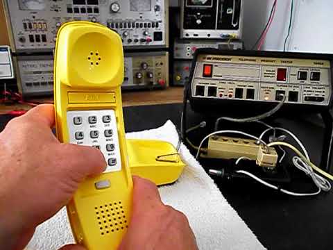 AT&T Trimline Telephone Repair 618-235-6959 - YouTube