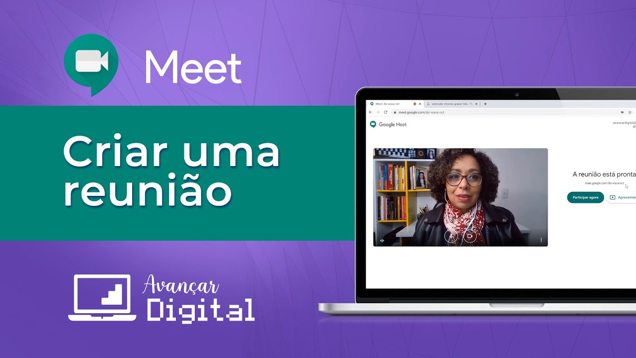 01 - Google Meet - Criar Reunião e Convidar Pessoas - YouTube