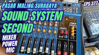Pasar Maling Surabaya ❗ Sound system second#morningtrip 