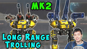 Long Range TROLLING Behemoth FLUX Fun - War Robots Mk2 Gameplay WR