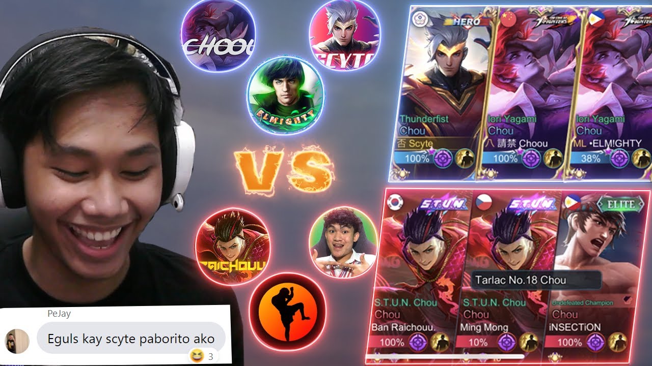 CHOUU SCYTE ELMIGHTY VS INSECTION RAICHOU MINGMONG | WHO WILL WIN? | TINARGET LOCK KO SI INSECTION 😂