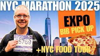 NYC Marathon Expo 2025 — Bib Pick-Up + New York Food Tour! Day 2