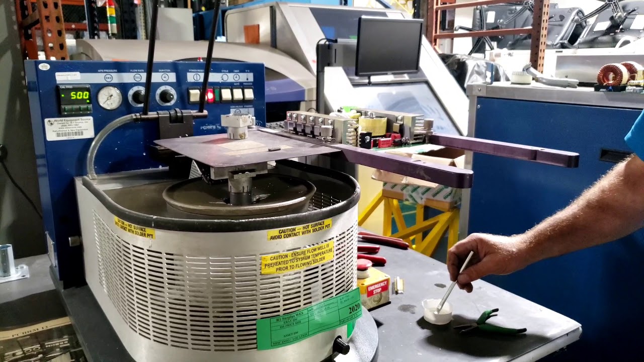 Airvac PCBRM12 Solder Fountain YouTube