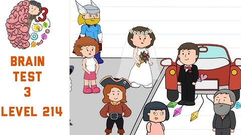 Brain Test 3 Level 214 Jane too might find love today Walkthrough