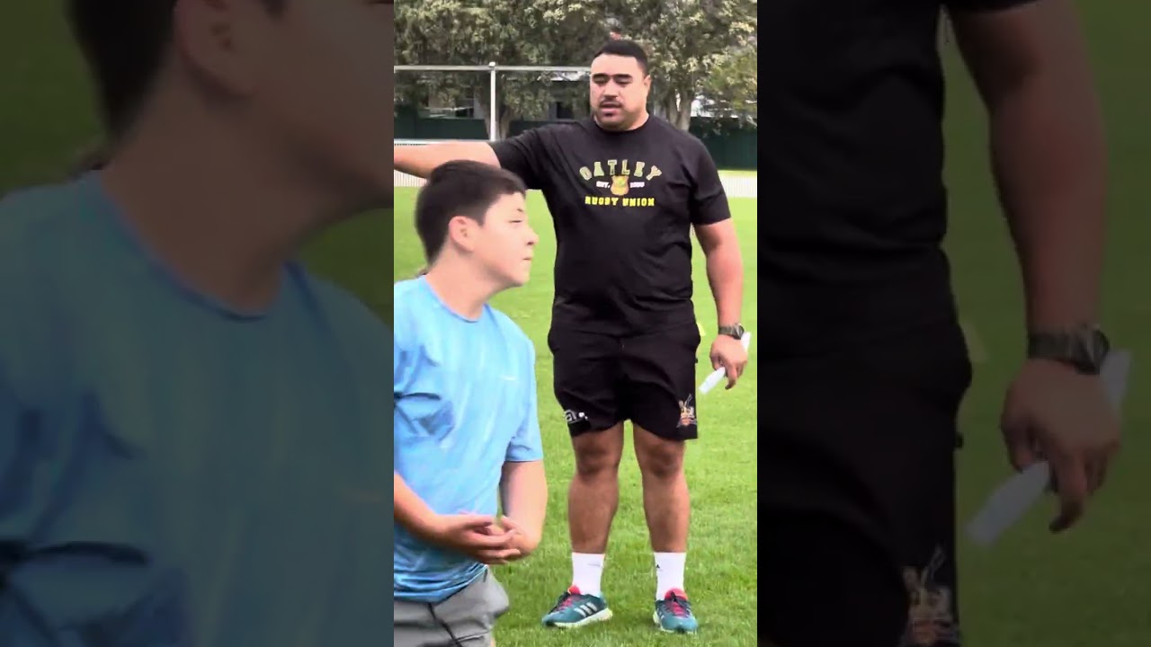 Marg training the kids off season