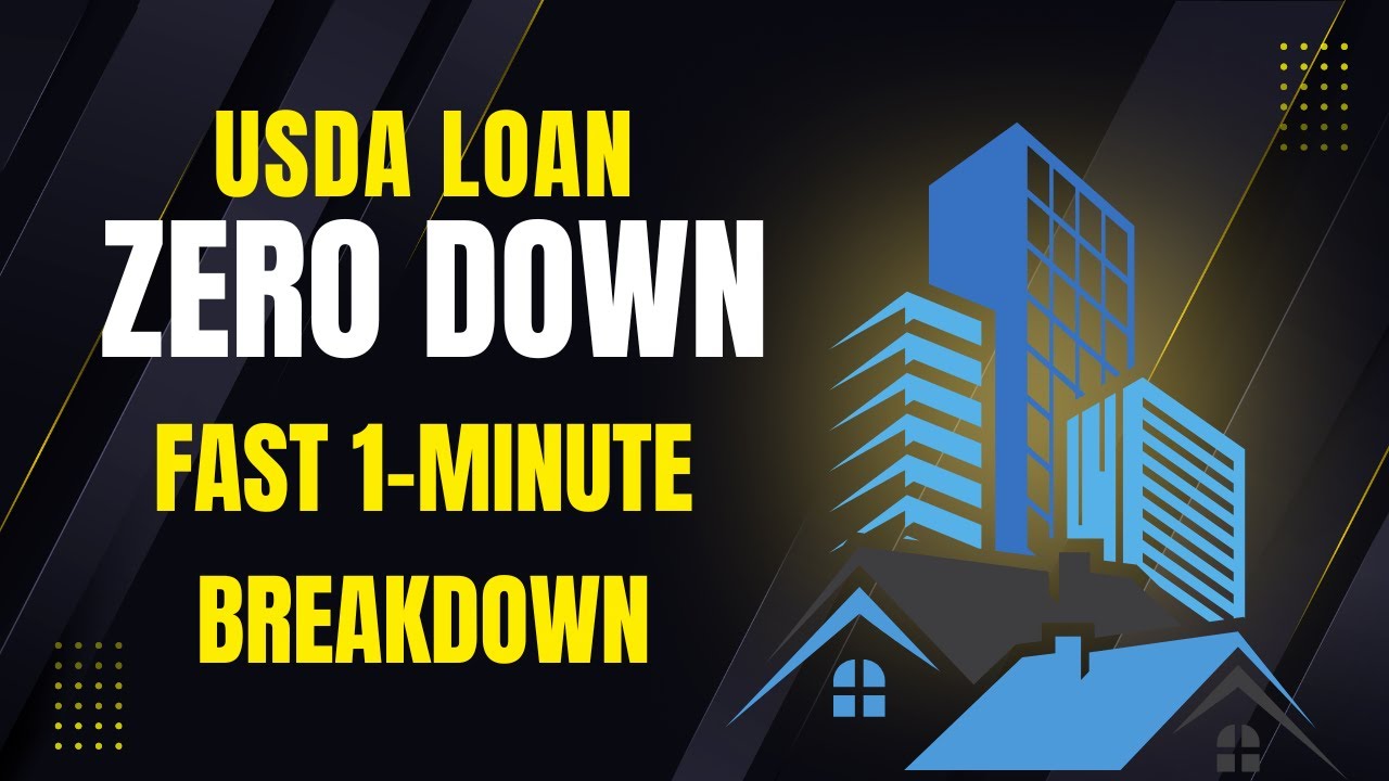 USDA Loans Explained | Zero Down Payment Home Loan