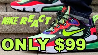 air max 270 react black volt