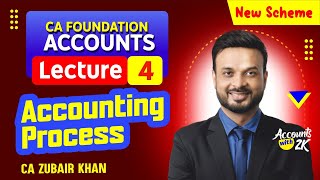 CA Foundation I Lecture 4 I Accounting (100% Syllabus) I New Scheme I CA Zubair Khan