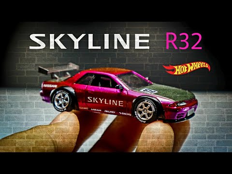 Skyline R32 hot wheels custom
