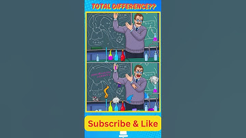 Only 1% Can Spot All the Differences! 🔎🤯 #shorts #challenge