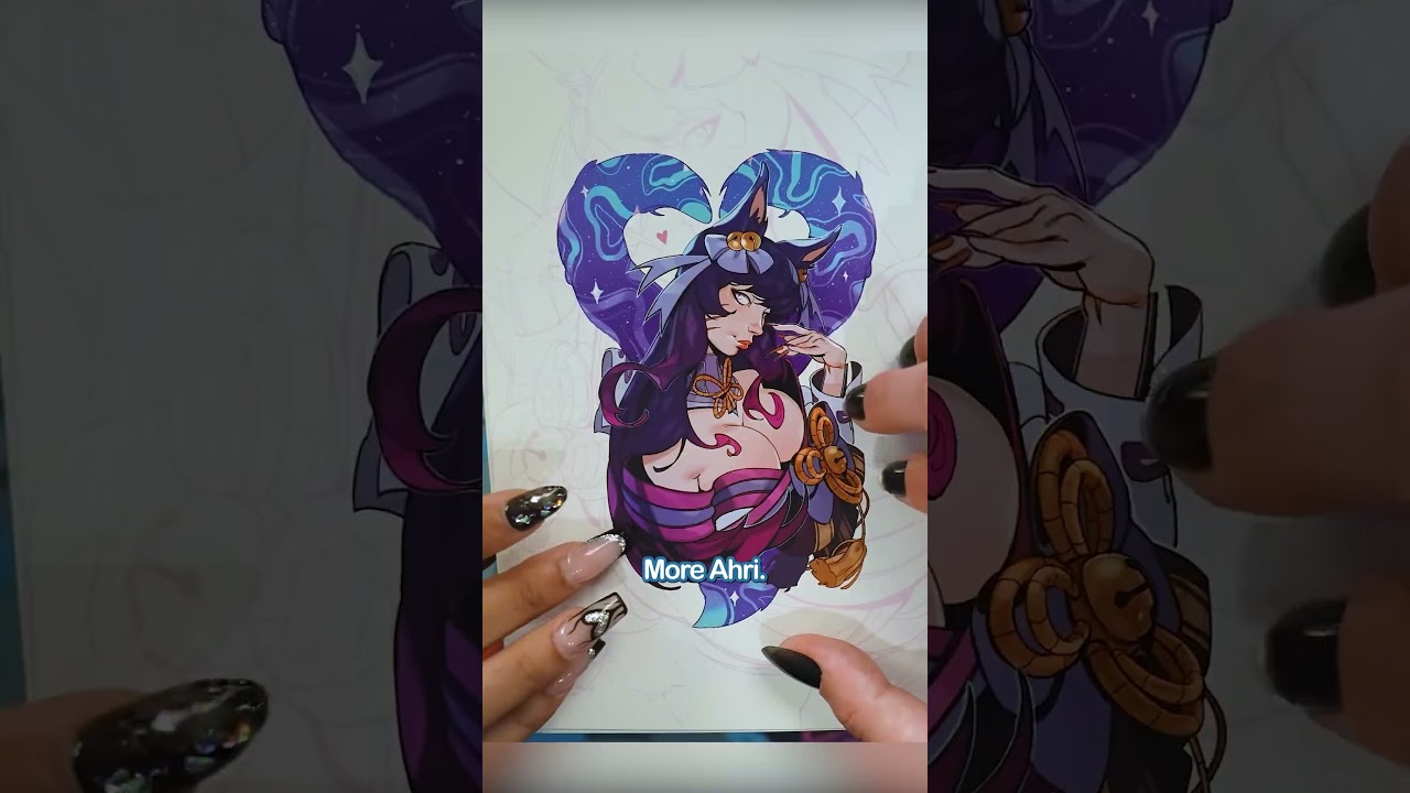 ASMR - Browsing an Amazing Artbook by @artbynips