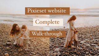 Pixieset website + galleries walk-through