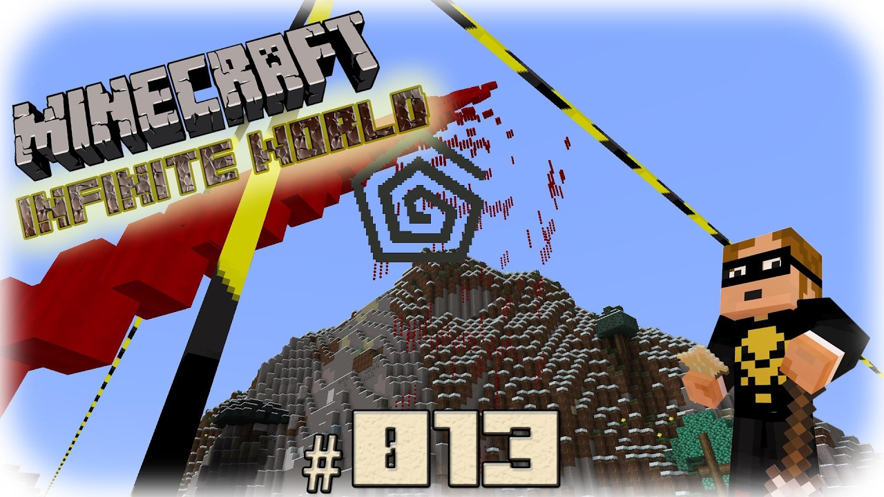 Bald geht er in die Luft - #013 💎 Minecraft Infinite World 💎 Feed The ...