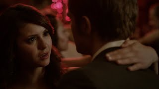 TVD 5x13 - Stefan tries to tell Elena (Katherine) about Damon's recent destructive behavior | HD