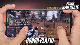 Honor Play 10 Test Game Pubg New State | Helio G81 | 90hz Gaming Test