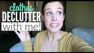 SPRING CLEANING MY WARDROBE!