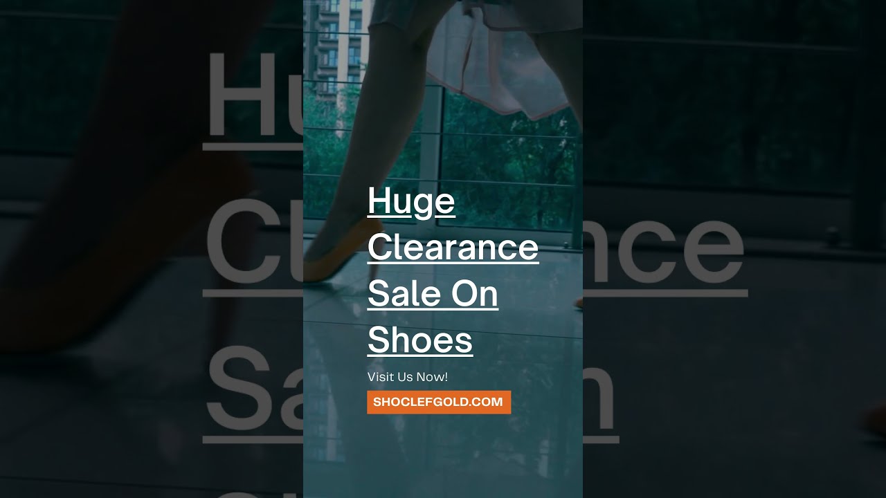 Clearance Sale On Designer Heels And Sandals On Shoclef Gold!