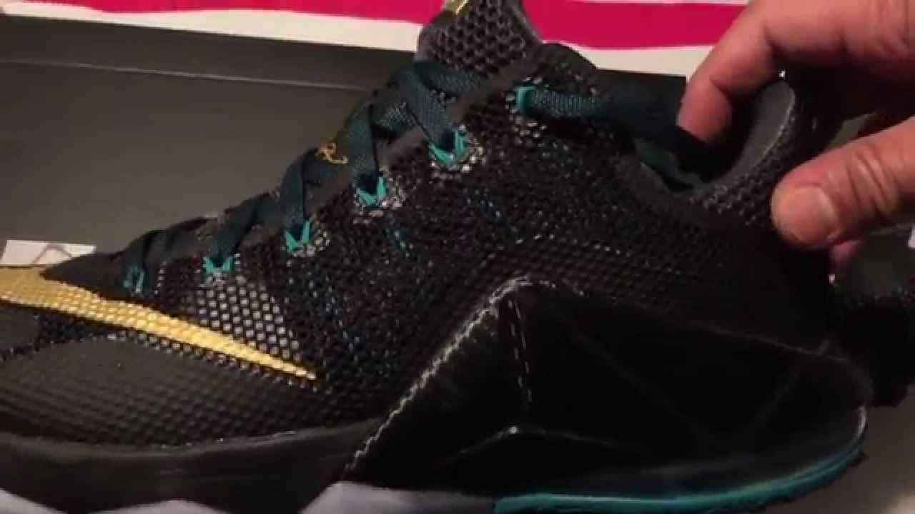 Unboxing Lebron 12 Low carbon fiber