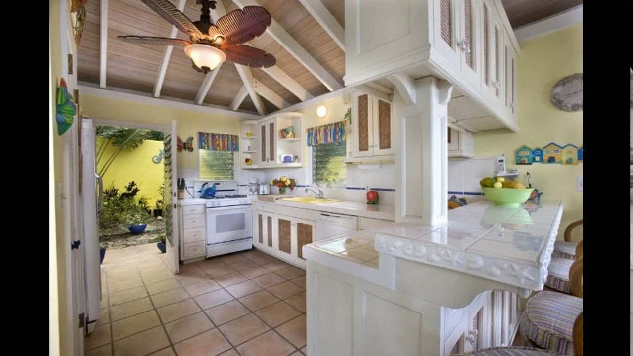 caribbean style kitchen table and chair