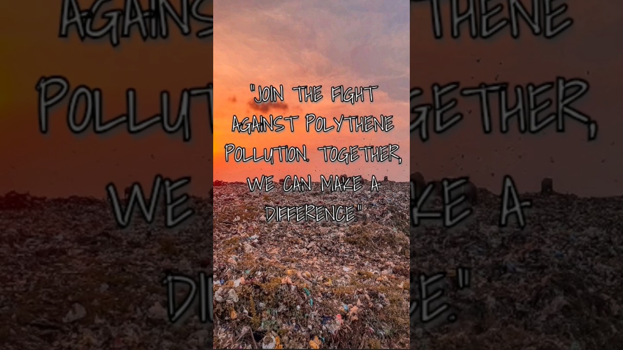 POLYTHENE POLLUTION:A SILENT MENACE 