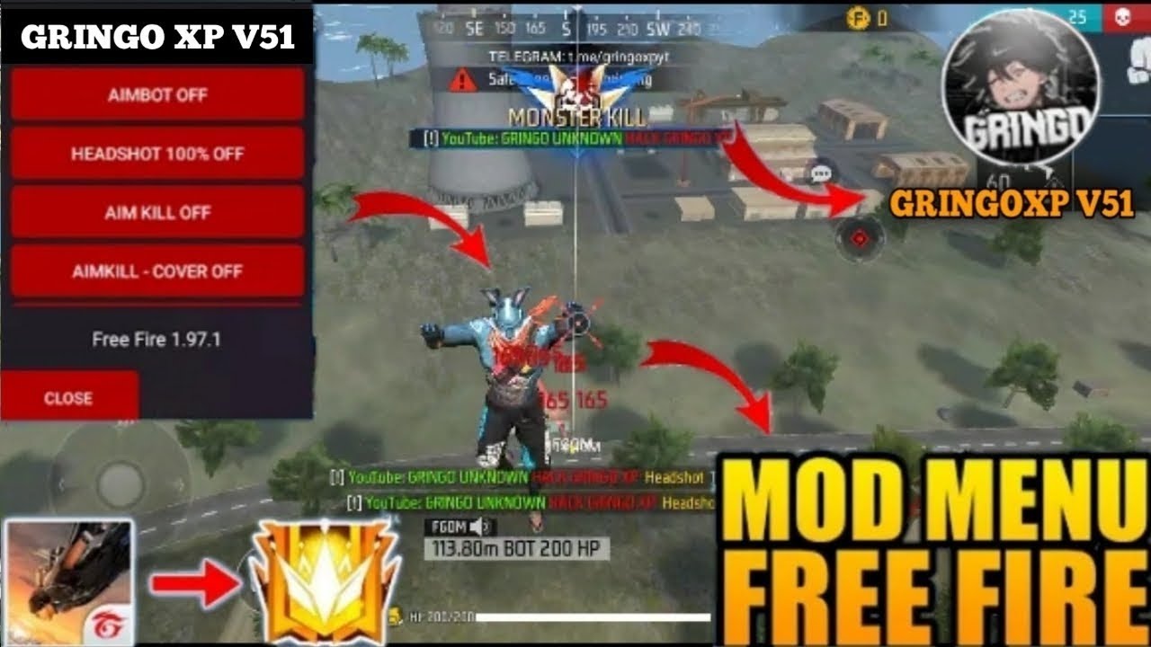 SAIU!! GRINGO XP V51 ATUALIZADO AIMKILL COVER PLUS - FLY HACK FIX - ESP - WORKING ALL DEVICES MOBILE