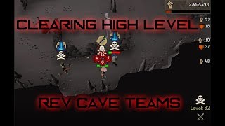 Pking High Level Rev Cave Team I Killed A Maxed Pure Cattails713 Live Stream
