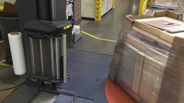 PLP-2150 Pit Machine Low Profile Turntable Pallet Wrapper