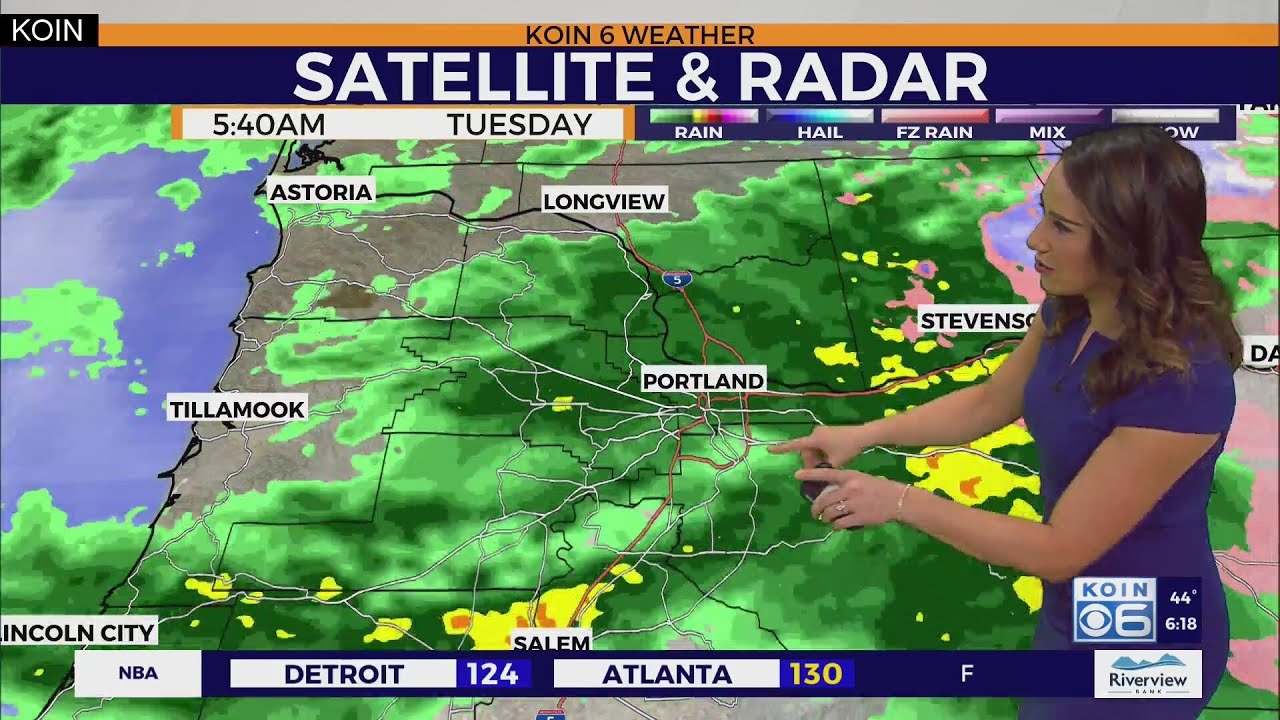 Weather forecast: Tracking the chances for rain in Portland on ...