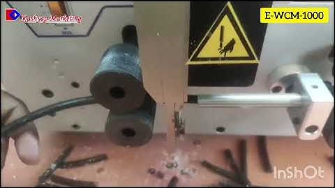 E-WCM-1000 Cable cutting and stripping Machine