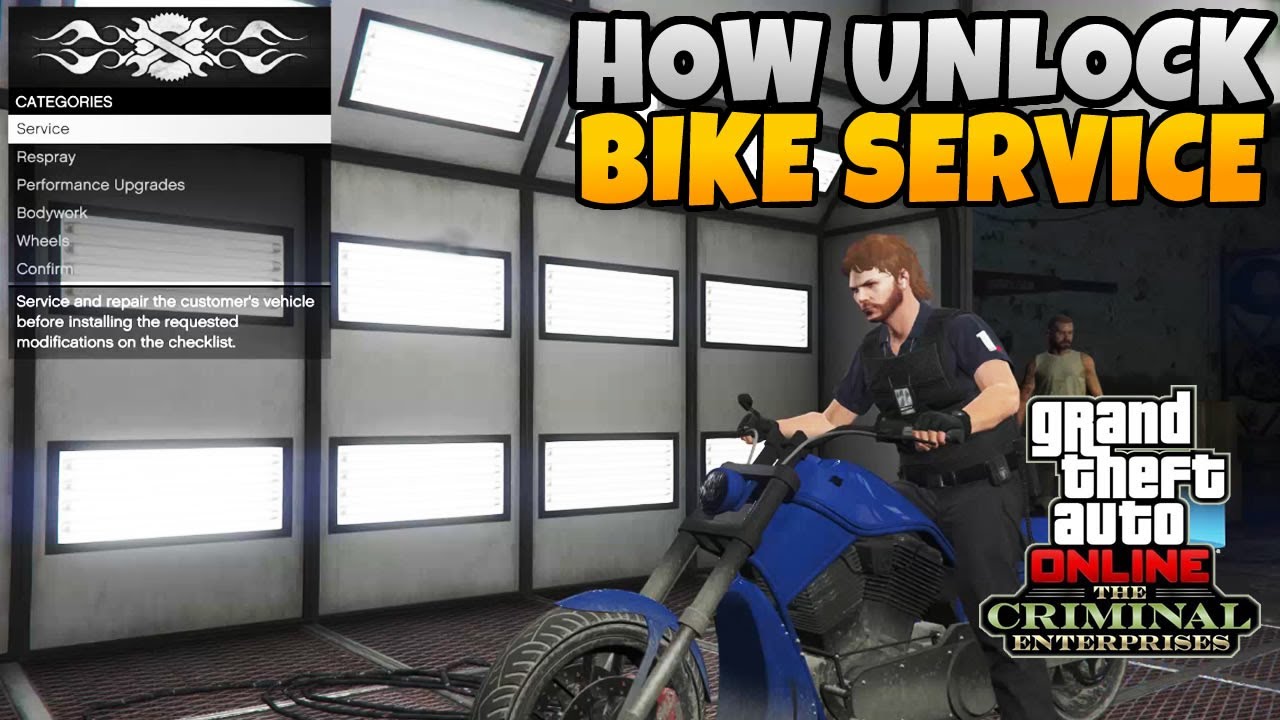 How to Unlock the NEW BIKE SERVICE Missions in GTA 5 Online The Criminal Enterprises