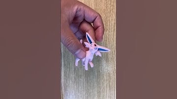 Espeon - Advent Calendar 9 of 24 #pokemon #espeon #adventcalendar #handmade #polymerclay