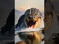 1.3 Million Years Ago | The River Monster 🐊 | Prehistoric Short | Survival Story #shorts #cinematic