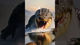 1.3 Million Years Ago | The River Monster 🐊 | Prehistoric Short | Survival Story #shorts #cinematic