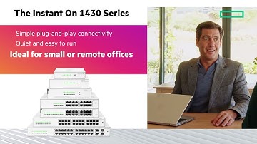 HPE Networking Instant On Switch Series 1430