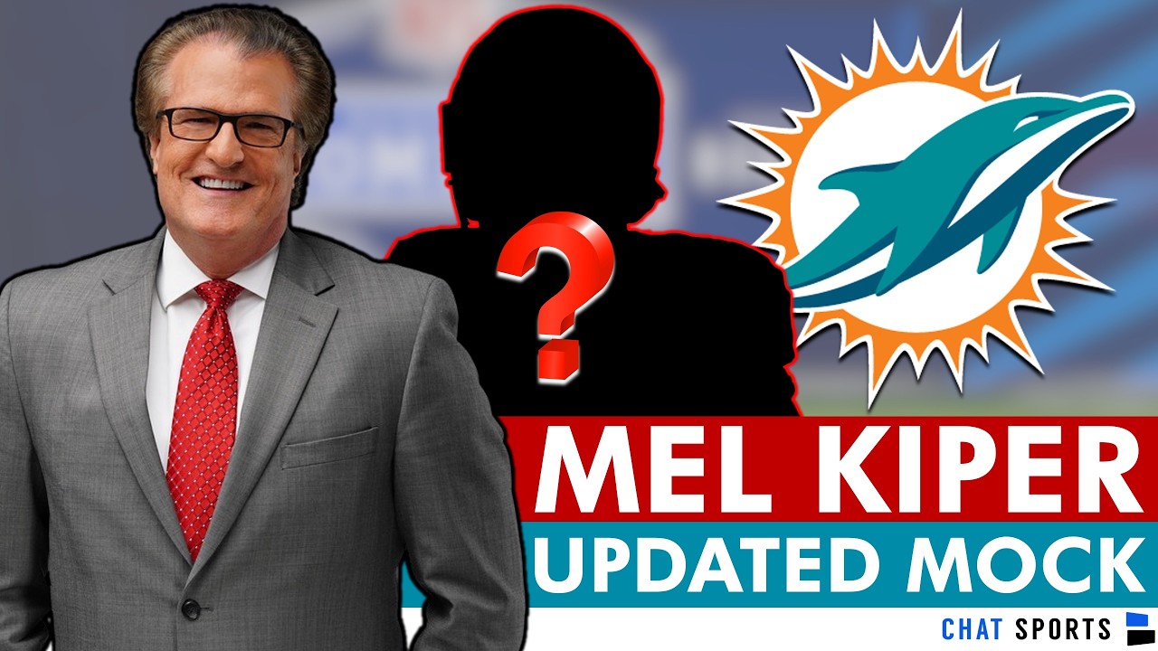 Miami Dolphins Get An ABSOLUTE STUD In Mel Kiper’s Updated 2026 NFL Mock Draft