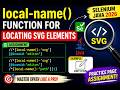 95. local-name() function for locating SVG elements - Assignment (Selenium Java 2026)