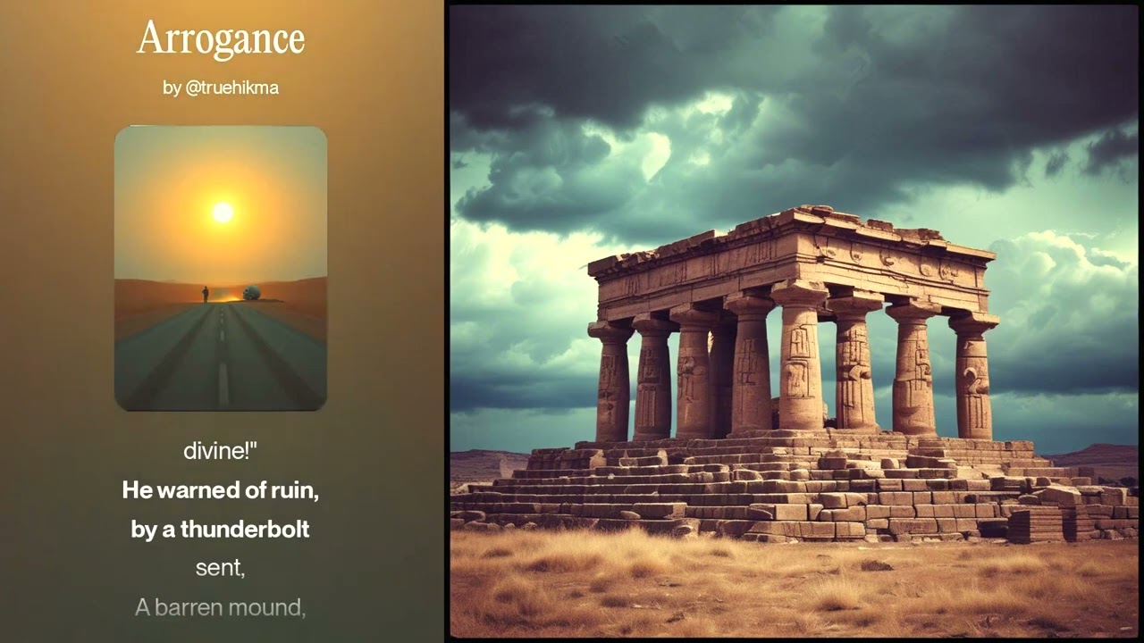 Arrogance  Islamic Reflection Poem on Pride, Ego, and Humility before Allah