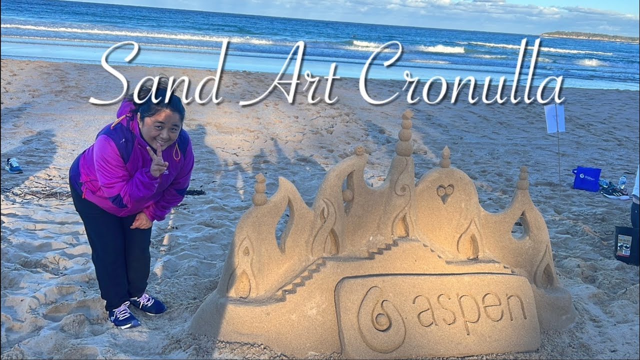 Sand Art || Cronulla Beach Cronulla,Australia
