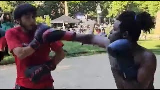 🥊Trained vs Untrained👊 Martial Artist in NYC Fight Club!