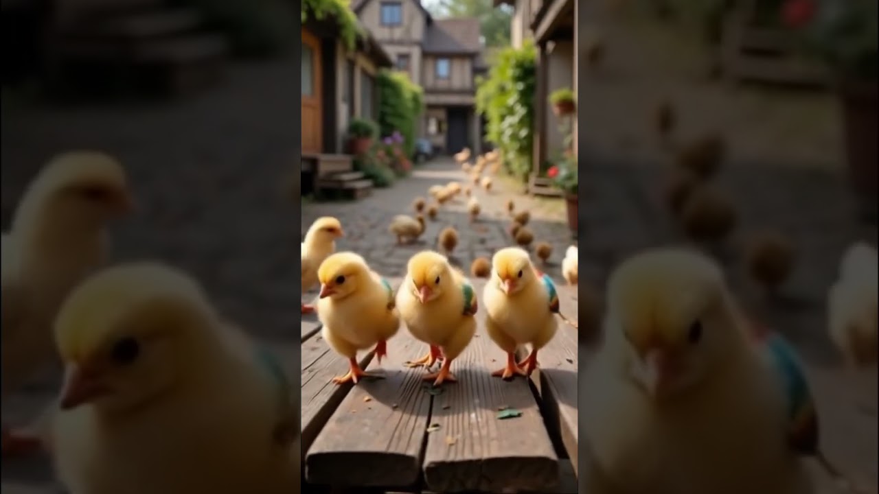 So Adorable Rainbow 🌈 colours chicks 🐣 